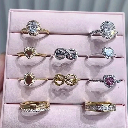 Radiant Heart Double Ring™