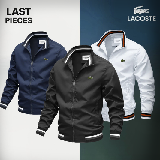 LC™ Lightweight Bomber Jacket with Striped Trim