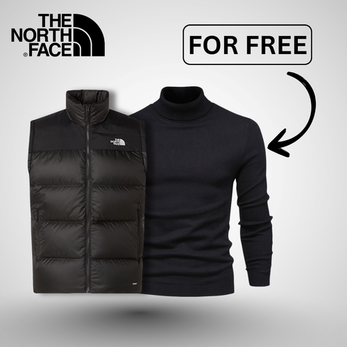 TNF™ Insulated 700-Fill Down Vest with Free Knit Turtleneck