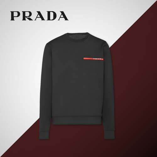 Technical 'Double Tec' Jersey Crewneck Sweatshirt