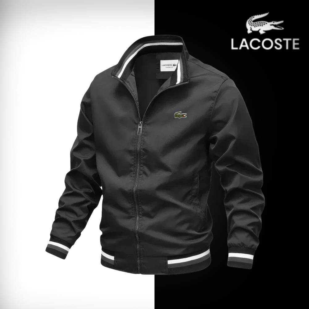 LC™ Lightweight Bomber Jacket with Striped Trim