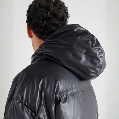 Hooded Re-Nylon Light Puffer Jacket