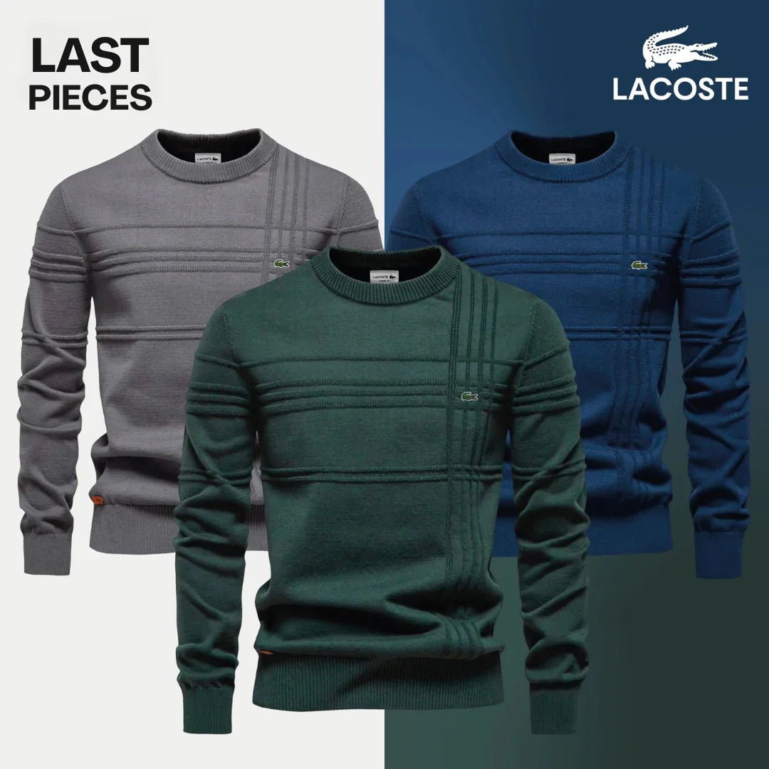 LC™ Textured Knit Crewneck Sweater