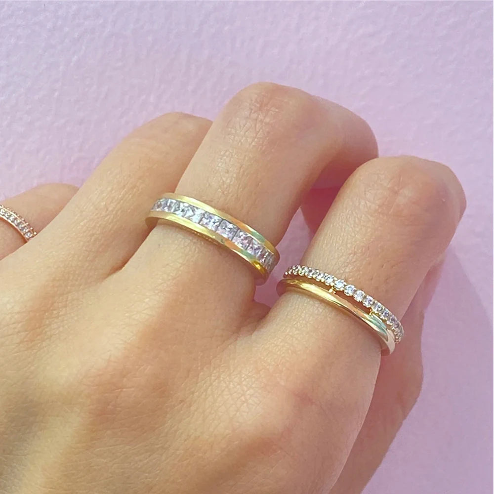 Radiant Heart Double Ring™