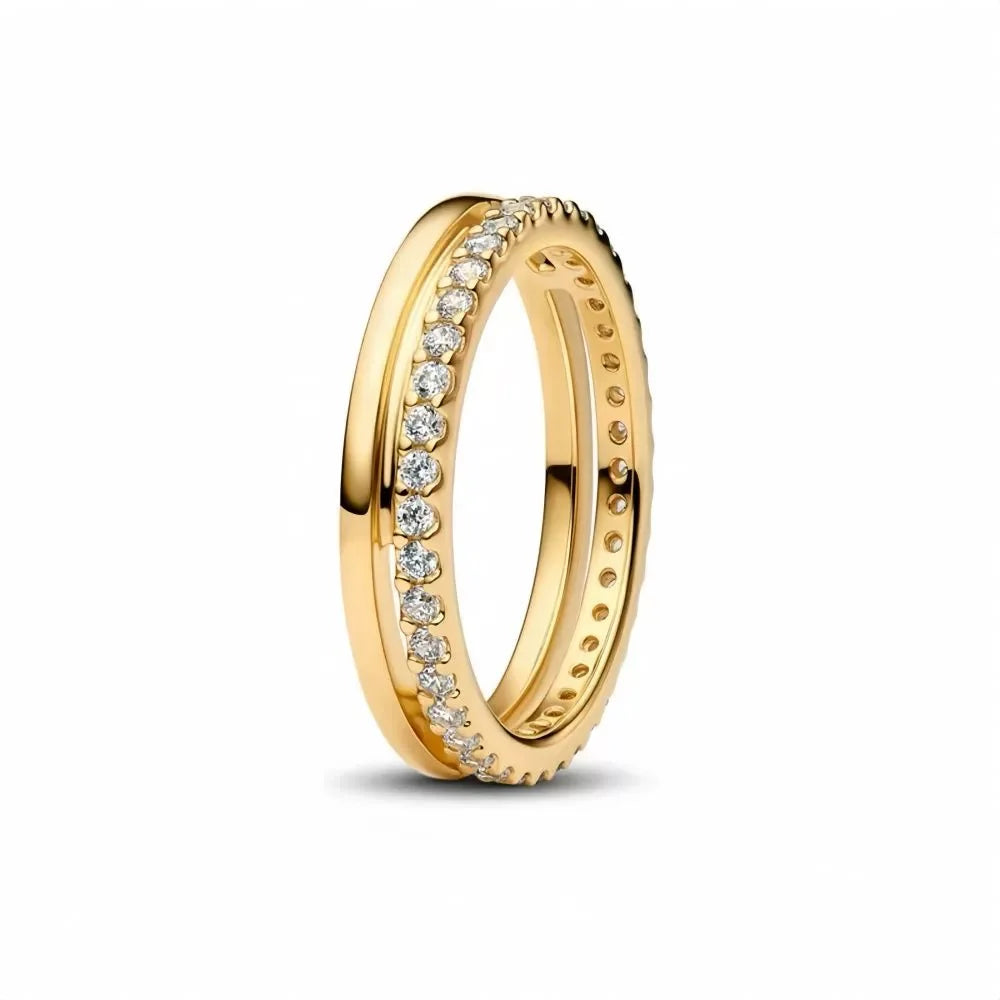 Radiant Heart Double Ring™